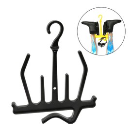 Harilla Diving Hanger for Draysuit Professional Diving Dress Hanger for Neoprene Accessories and Adult Unisex, Black