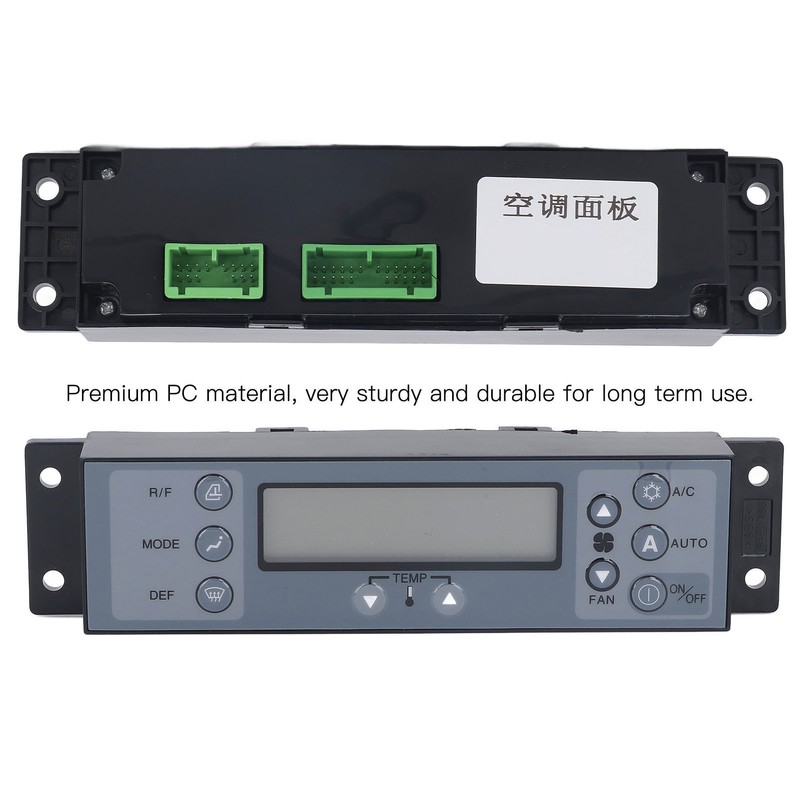 Excavator Air Conditioner Controller Panel Embedded Installation KHR12510 AC Control