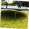 BIUDECO 4pcs Trampoline Stakes Anchors Tent Pegs U-Shaped Stakes Professional