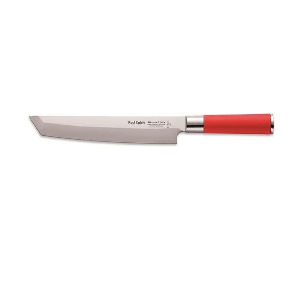 F. DICK Red Spirit 8175321 Tantom Knife (Knife with Blade 21 cm, X55CrMo14 Steel, Rustproof, 56° HRC)