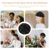 ABOOFAN French Beret Hat Sequins Beret Hat Rosy Shiny Hat