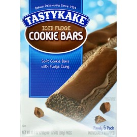 Tastykake: Iced Fudge Cookie Bars 3 Boxes