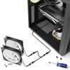 deleyCON 15 cm 3-Pin Fan Y-Cable Nylon - Robust Adapter