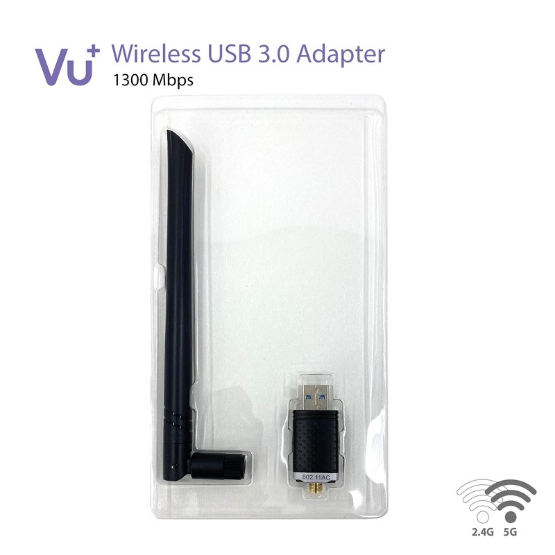 VU+ Dual Band Wireless USB 3.0 Adapter