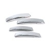 IPOP Car Slim Door Edge Guards Bumper Protector Guard Chrome