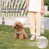 Hiorin Portable Dog Water Bottle, Detachable for Storage, Dishwasher Safe,