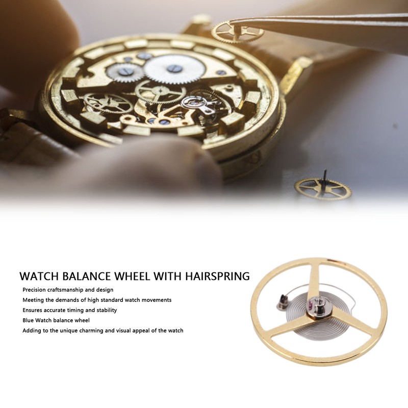 Watch Balance Wheel Accessory 2892‑721 Professional Watch Balance Wheel Spring