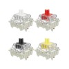 GATERON KS-9 2.0 Silent White Keyboard Switches, RGB LED Pre