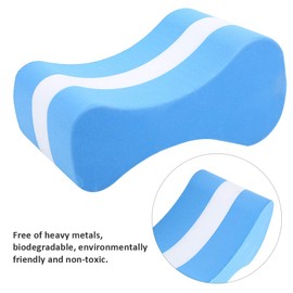 Pull Float, Pull Buoy Leg Float Waterproof for Fitness for Swimming for Beginners(Blue and white)