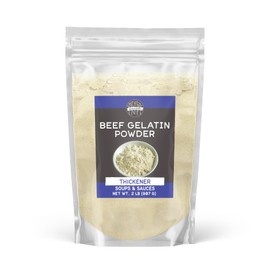 Birch & Meadow Beef Gelatin Powder, 2 lb, Unflavored, Soup & Sauces, Thickener