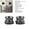 1 Pair NAB Hub Adapters Professional Polished Aluminum Alloy 10