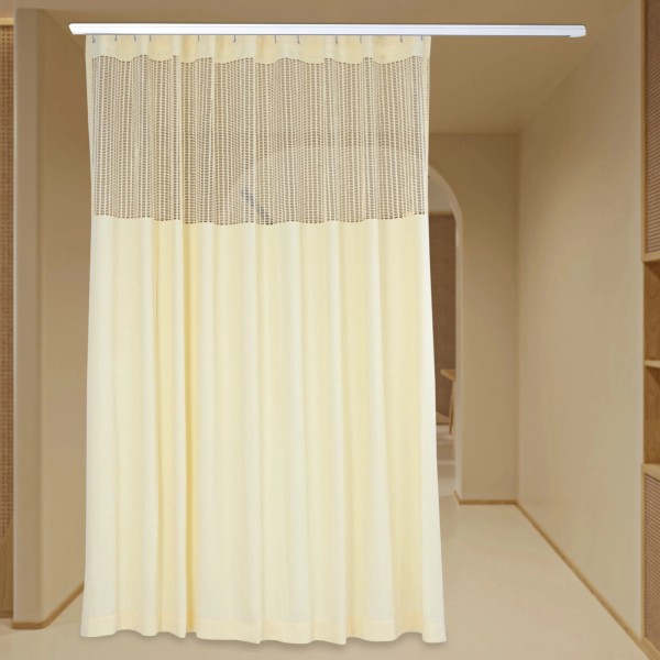 Unbranded Room Divider Curtain for SPA, Privacy Cubicle Curtain with