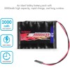 N/A Tenergy 2 Pack NiMH Receiver RX Battery with Hitec
