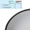 DIVCHI Circular Mesh Wastebasket Trash Can, Waste Basket Garbage Can