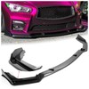 Kojem 3-Piece Front Bumper Lip Spoiler Compatible with 2014-2017 Infiniti