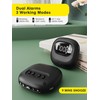 ROCAM Loud Dual Alarm Clock with Bed Shaker, Vibrating Alarm