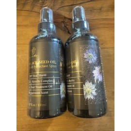BEAUT'E SOL Heat Protectant for Hair - Black Seed Oil Heat for Curl 5oz X 2!
