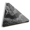 1 x Triangle Coaster - Hong Kong Urban Street Map