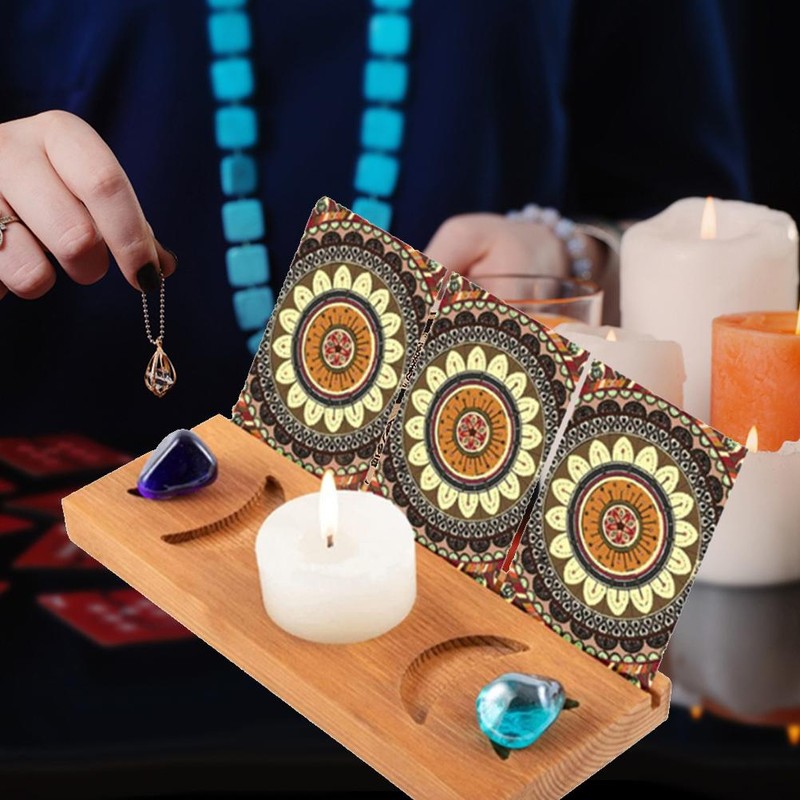 Wooden Tarot Card Holder Stand Tarot Card Display Tarot Reading