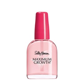 Sally Hansen Nail Treatment Maximum Growth® Nail Strengthener | Base Coat & Nail Protectant | Triple Protein & Silk Formula for Strong, Healthy Nails