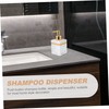 Ciieeo Press Pump Lotion Dispenser Bottle Reusable Container for Soap