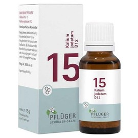 BIOCHEMIE Pflüger 15 Potassium Iodate D 12 Globules 15 g