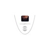 RANKEEF Mens Silver Chain 3mm Cuban Link Chain for Men