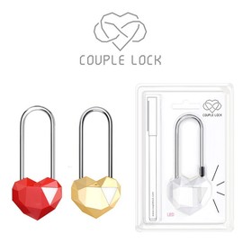Korean Brand Jaker Love Lock Couple Lock Red 2ea