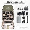Besnfoto Camera Backpack Waterproof Bag Professional Travel Photography Bag Large