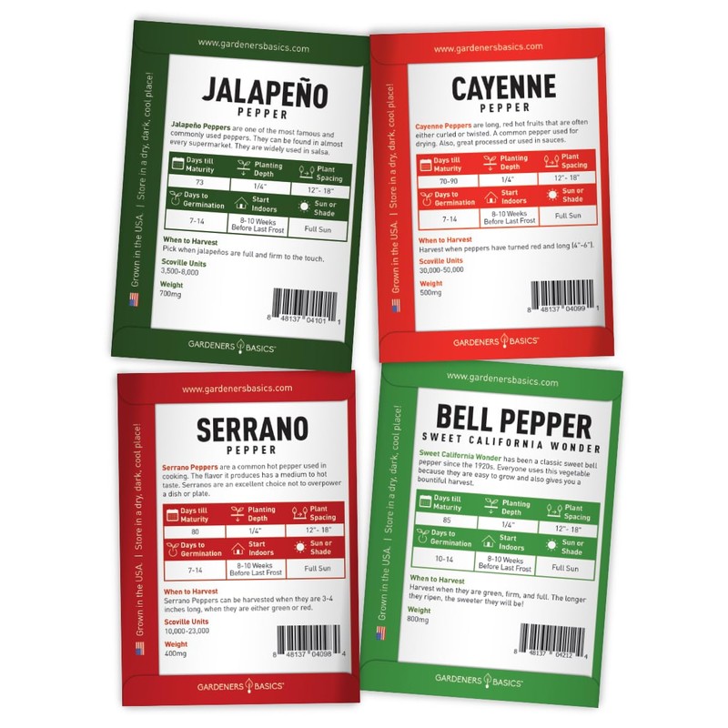 Hydroponic Indoor Pepper Growing Kit – Indoor Pepper Variety Pack
