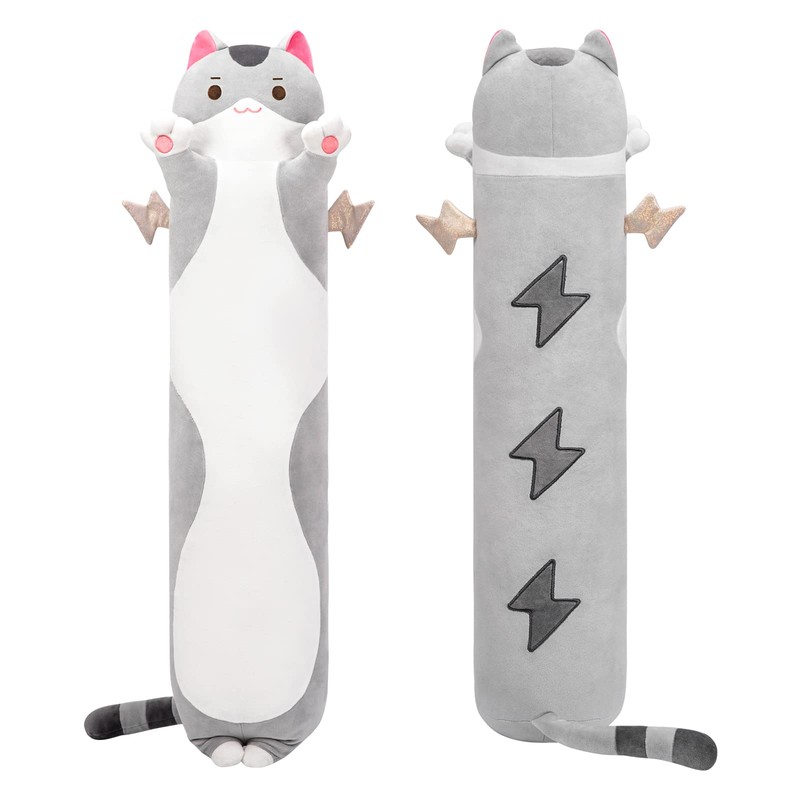 Mewaii Long Cat Plush 5 Sizes, 120% Extra Filling Giant
