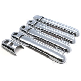 Speed Garage Suzuki Solio Bandit MA27S MA37S Model Dedicated Door Knob Handle Cover Garnish Plating for SUZUKI SOLIO Dress Up Custom Parts