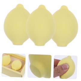 Housoutil 3pcs Fruit Shaped Makeup Sponge Soft Foundation Beauty Tool for Application for Liquid and Powder Makeup for Any Occasion