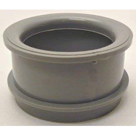 Cantex 5144012 Gray PVC Molded End Bell 4 Inch