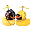 Pack of 2 Yellow Duck Car Dashboard Decorations, Rubber Duck