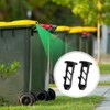6pcs Wheelie Bin Lid Hinge Pins, Latch Wheelie Trash Hinge