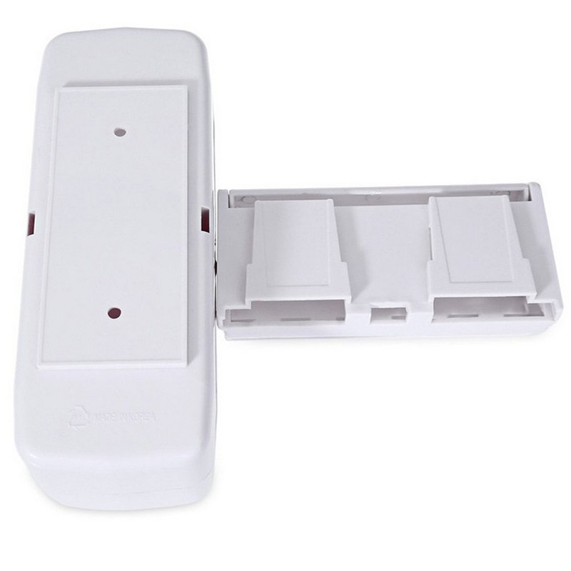 TekDeals Toothpaste Dispenser + 5 Toothbrush Holder Set Wall Mount