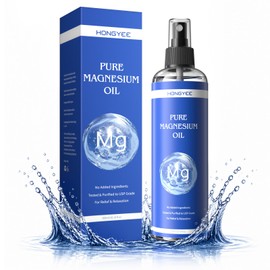Magnesium Spray 10.14oz, Magnesium Oil Spray for Sleep, 100% Natural Pure Magnesium Oil Spray, Perfect for Sports & Muscle Relaxation for Muscle Tension & Calf Cramps & Migraines