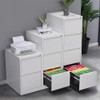 A4 Suspension File, 15 PCS Polypropylene Filing Cabinet Suspension Files