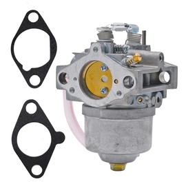 Lanigram 15003-2153 Carburetor Fit for Kawasaki FC420V FC400V 4 Stroke Engine Carb 15001-2972 15001-2987 15003-2154 With Fuel Pump