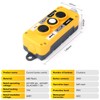 Jadeshay Hoist Push Button Switch, Crane Chain Lift Suspension Regulator