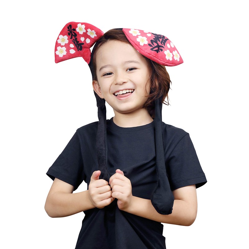 Clearstone Cheering Goods, Putty Headband Winning Fan, Unisex, Red