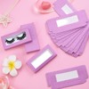 30 Pcs Glitter Empty Lash Boxes, Clear Window Eyelash Packaging