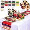 Moukeren 25 Pcs Mexican Decorations Includes 12 Mini Fiesta Sombrero