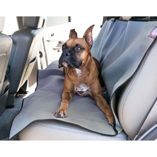 Grey Universal Waterproof Back Seat Cover By Majestic Pet Products