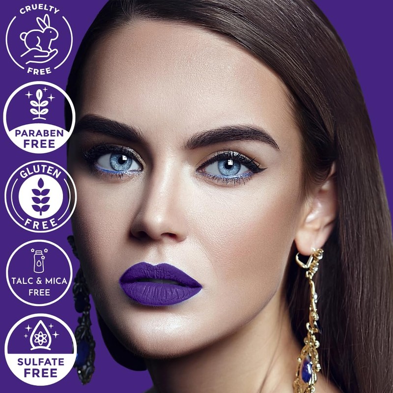 Mynena Long-Lasting Matte Liquid Lipstick | Intense Color, Smudge-Proof &