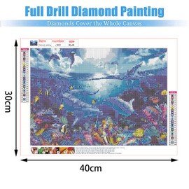 Diamond Art Kit, 5D Diamond Painting Kit, Mosaic Art, DIY, Handmade Painting, Craft Kit, Diamond Bead Painting Kit, Full Coverage Type