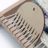 Weaving Comb,11 Teeth Tapestry Weaving Comb Wooden Weaves Combs Tapestry