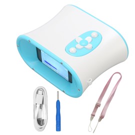 DT15 Kid Binoculars Camera 2.4in LCD IPS Display 1080P 8X Digital Zoom Children Binocular Video Camera for Bird Watching Blue