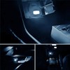 iJDMTOY Xenon White USB Plug-in Miniature/Nano LED Car Interior Ambient